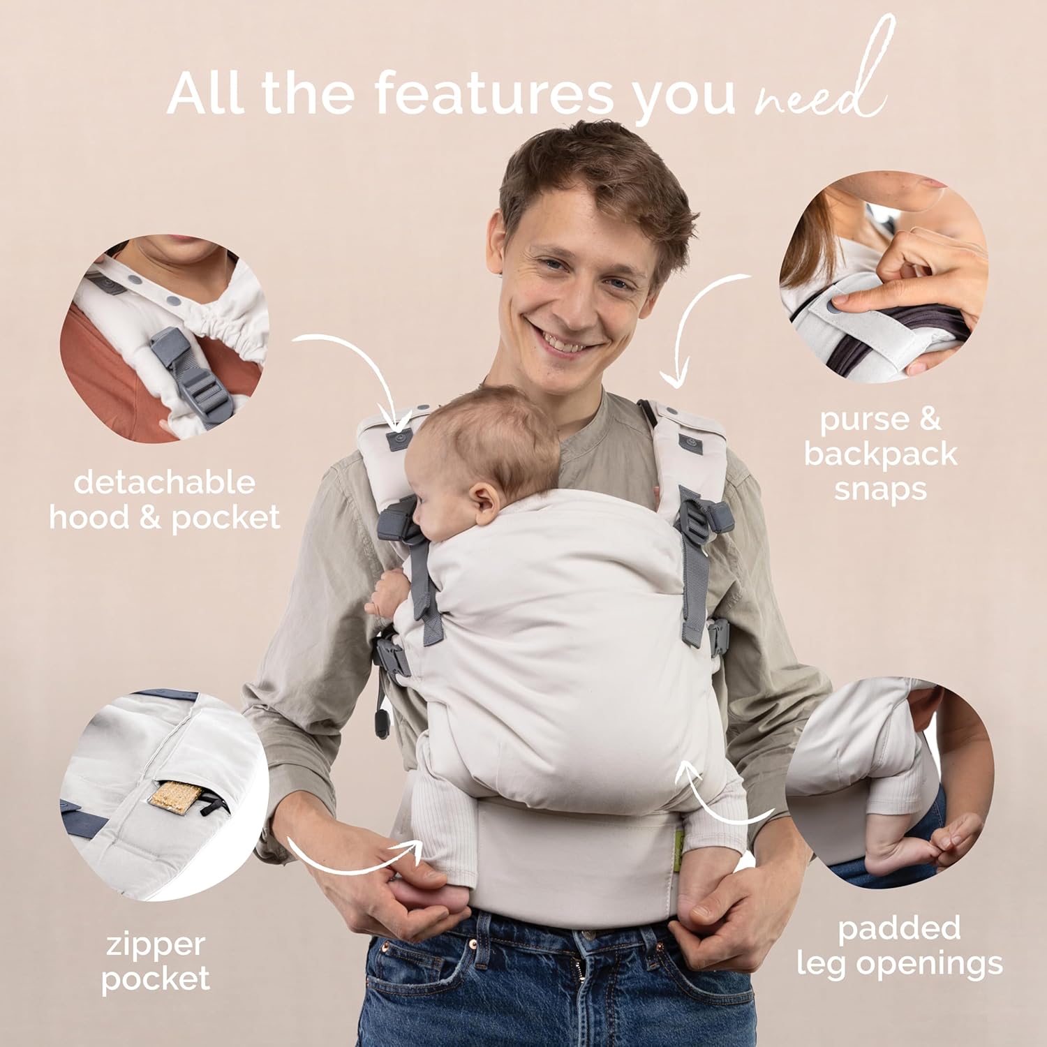 Bequemer Babyträger